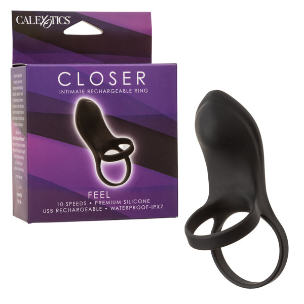 Closer Intimate Rechargeable Ring Feel - Black