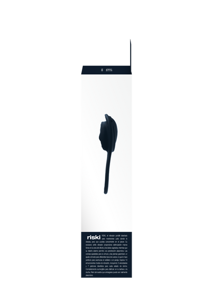 Riski Rechargeable Clitoral Vibe for Couples Black