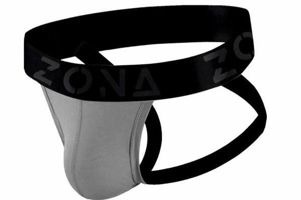 Gray Core Jockstrap - Large