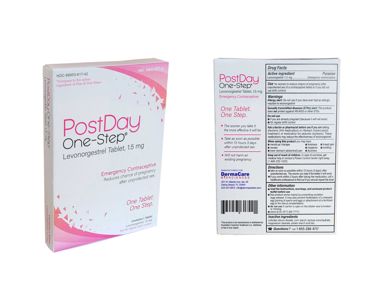 Postday One-Step Single Pack Display  6ct