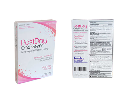 Postday One-Step Single Pack Display  6ct