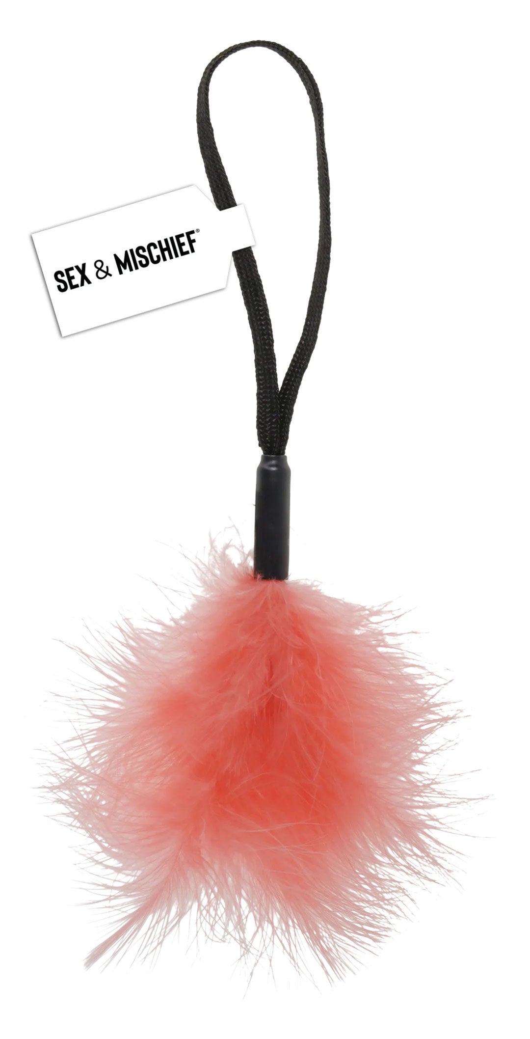 Peach Wrist Feather Tickler