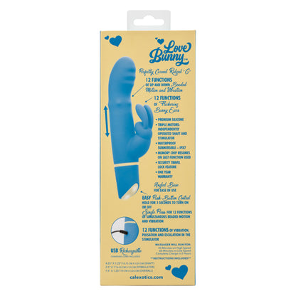 Love Bunny Beaded G Bunny - Blue
