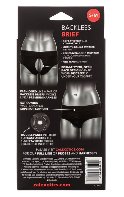 Her Royal Harness Backless Brief - S/m