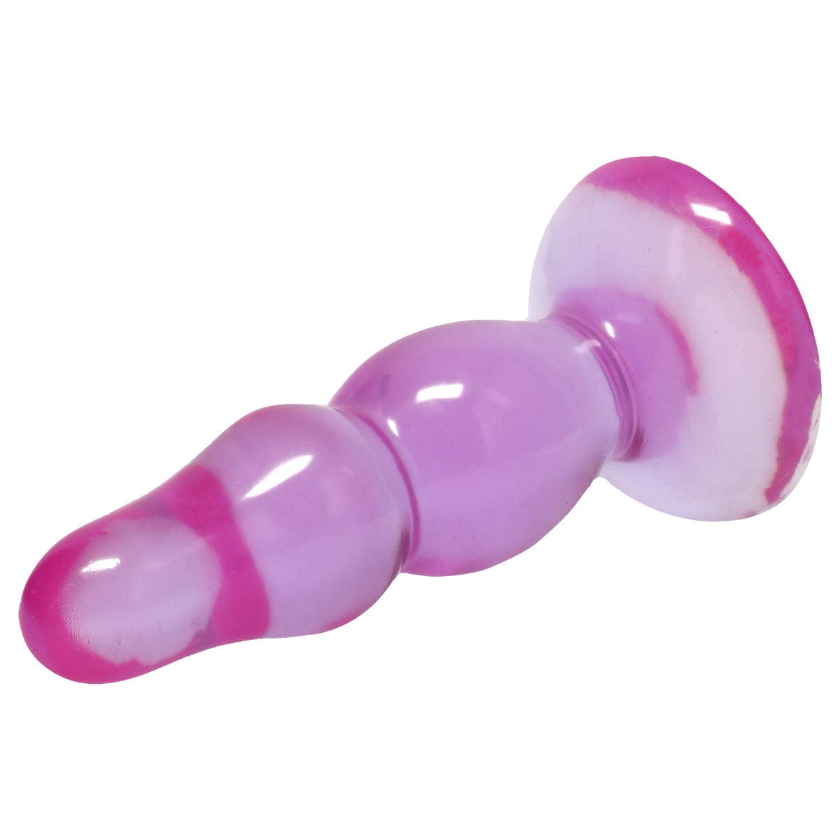 Crystal Jellies - Novice Pop Plug - 4 Inch Purple