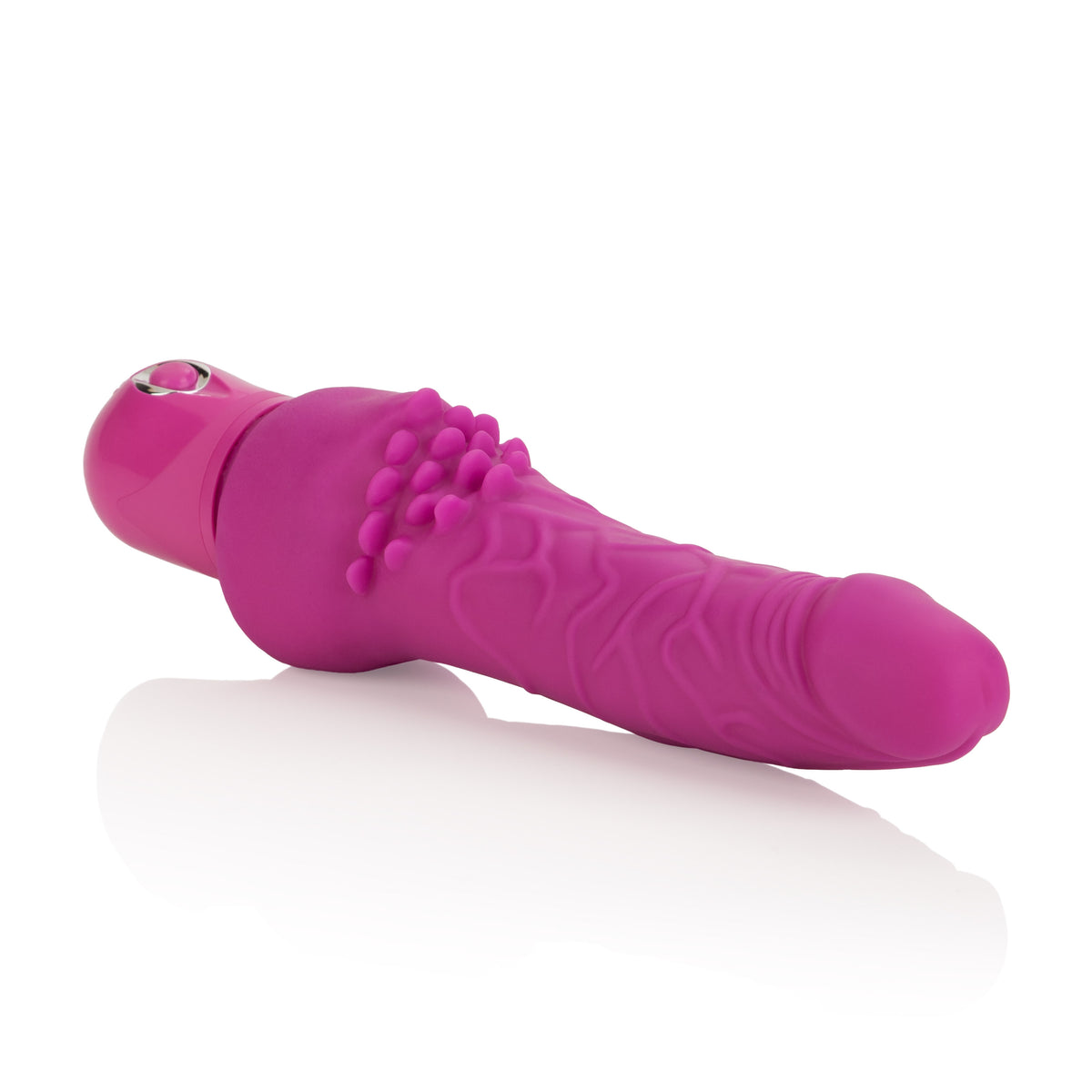 Waterproof Power Stud Cliterrific Dong - Pink