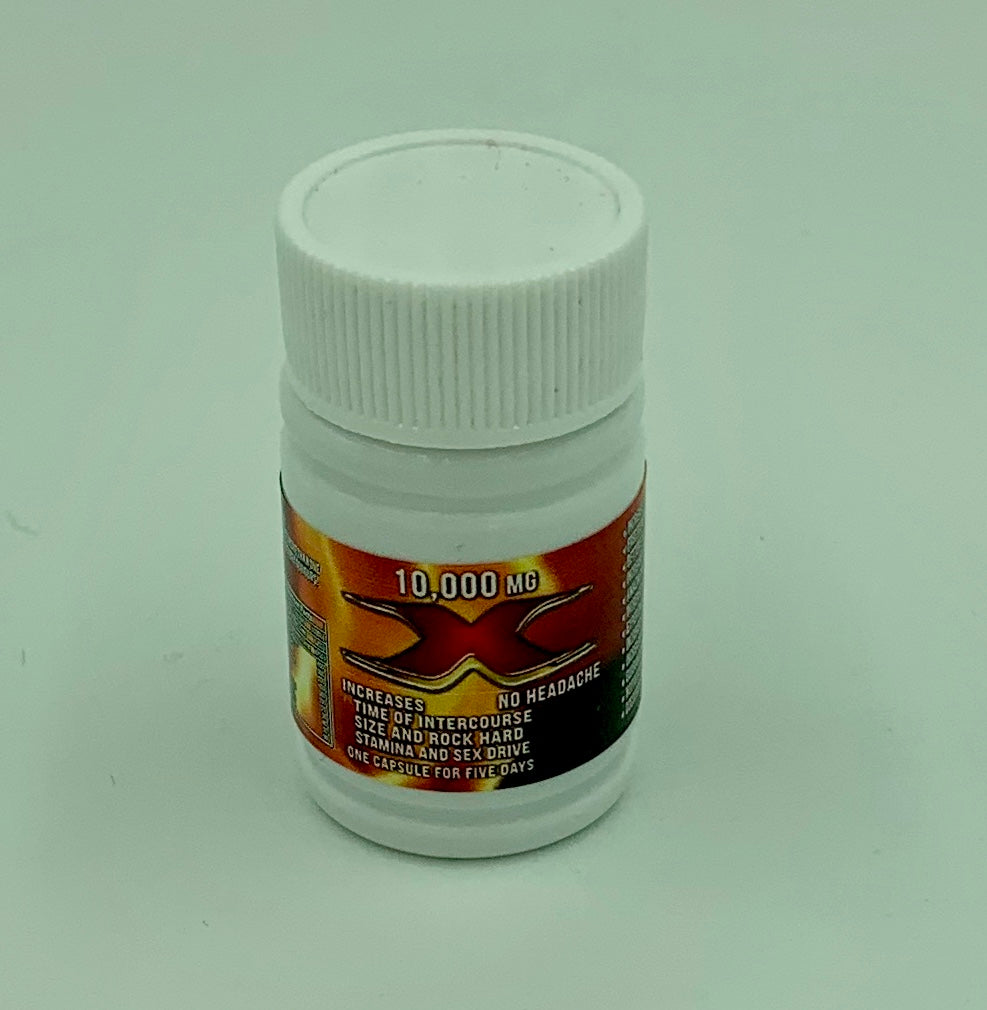 X Sexual Male Enhancement 10,000 Mg 6ct Bottle