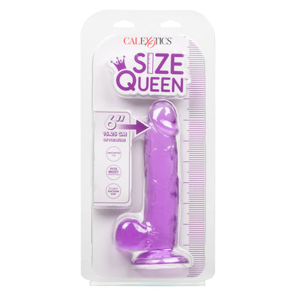 Size Queen 6 inch/15.25 Cm - Purple