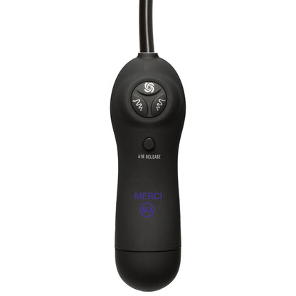 Merci - Swell - Auto Vibrating Nipple Sucker Cups - Black