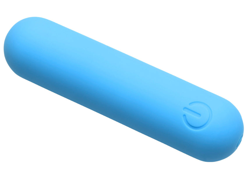 Flexible Silicone Bullet - Blue