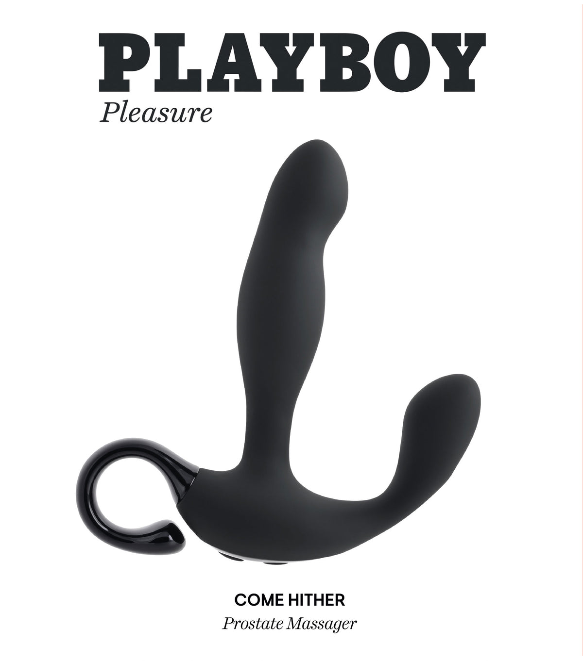 Playboy Pleasure - Come Hither - Prostate Massager - Black