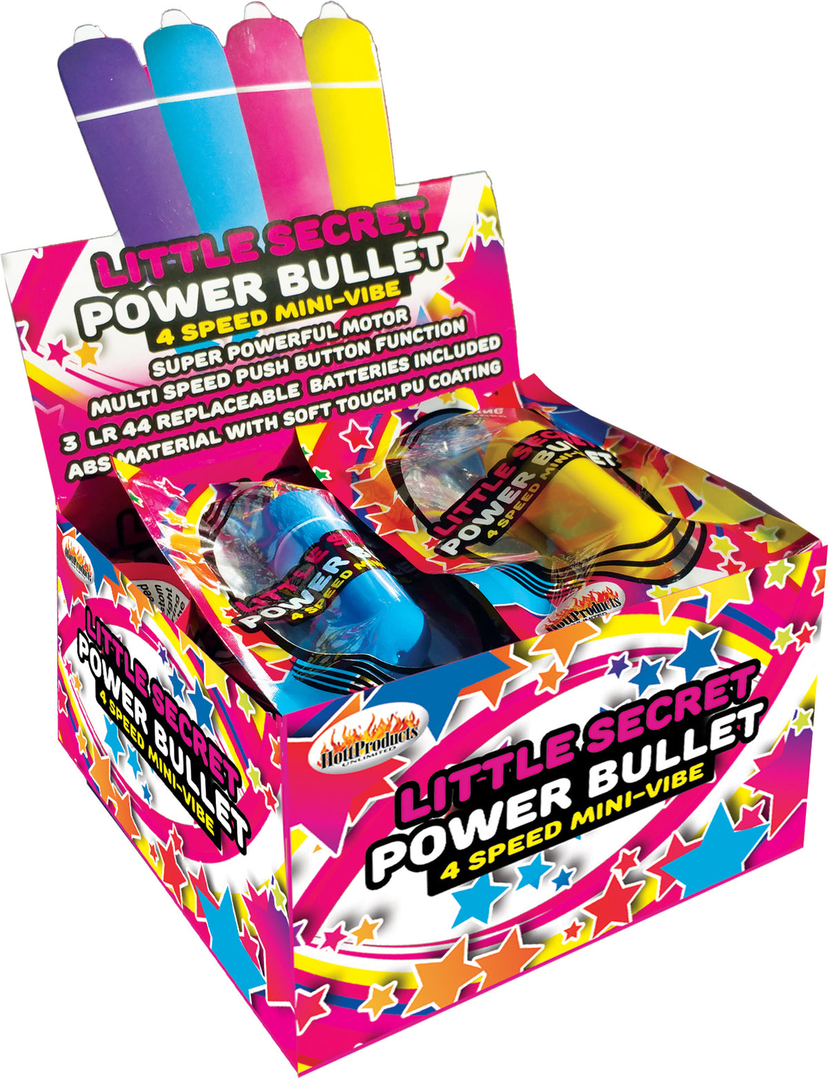 Little Secret Power Bullet - 12 Piece Display