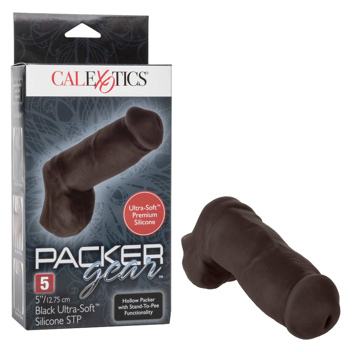 Packer Gear 5 Inch Ultra-Soft Silicone Stp Packer - Black