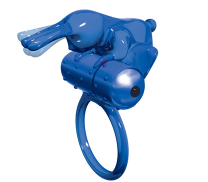 Buzz Bunny Cockring Vibe - Blue