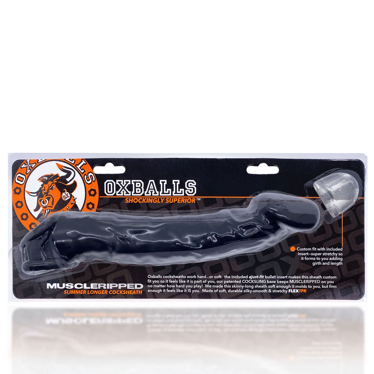 Muscle Ripped Cocksheath - Black