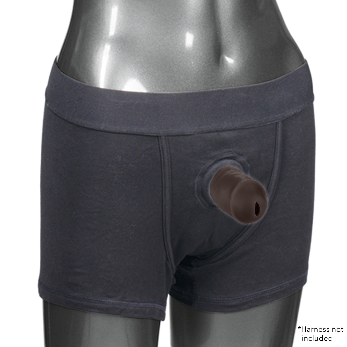Packer Gear 5 Inch Ultra-Soft Silicone Stp Packer - Black