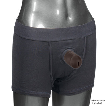 Packer Gear 5 Inch Ultra-Soft Silicone Stp Packer - Black