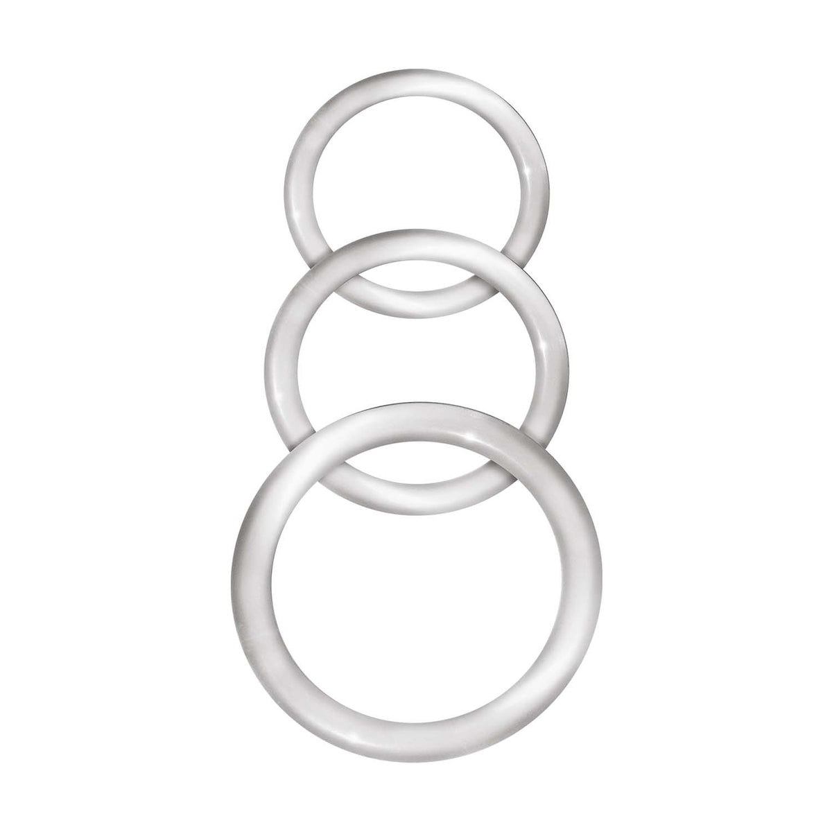 Enhancer Silicone Cockrings - Clear