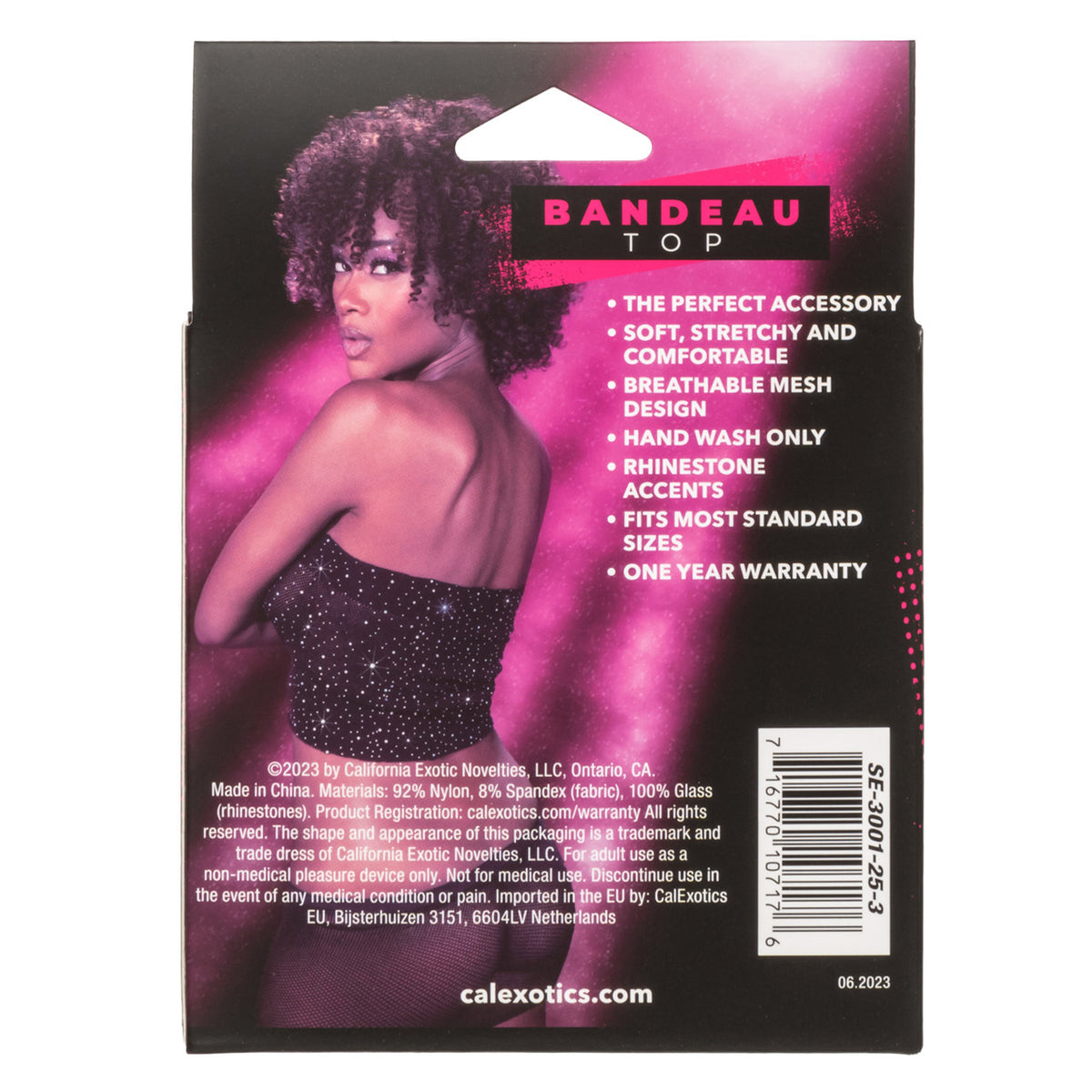 Radiance Bandeau Top - Black