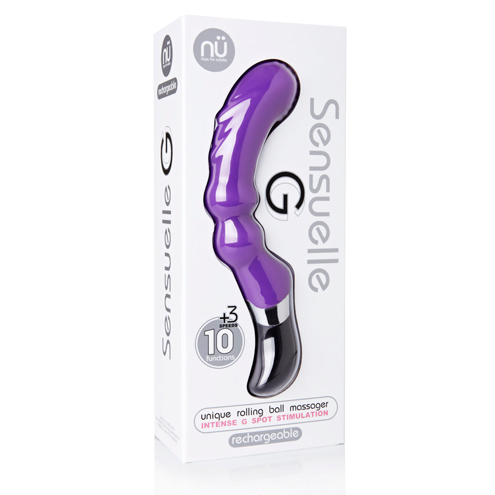 Sensuelle G Rechargeable G Spot Massager - Purple