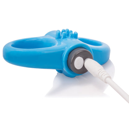Charged Yoga Rechargeable Vibe Ring - Blue