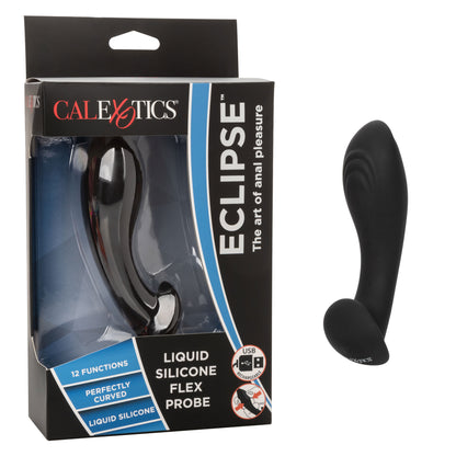 Eclipse Liquid Silicone Flex Probe - Black