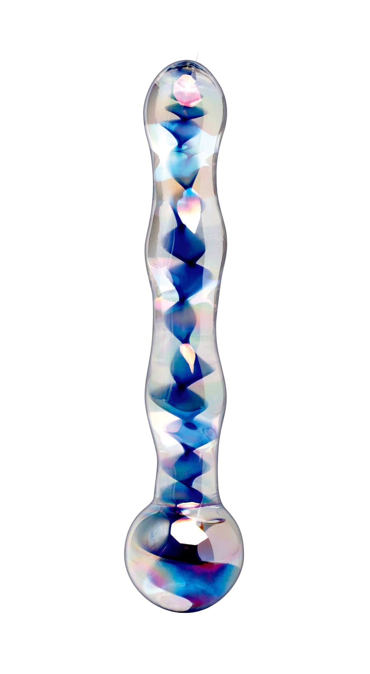Icicles No. 8 - Clear / Blue