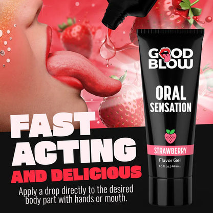 Oral Sensation Gel Strawberry