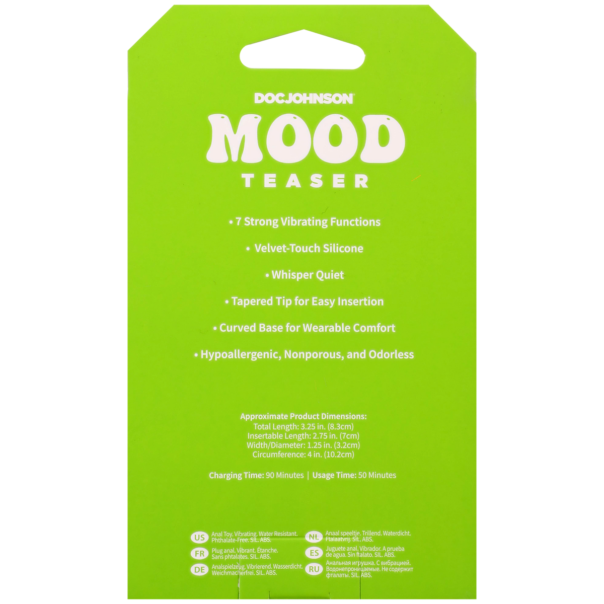 Mood - Teaser - Vibrating Micro Plug Pink