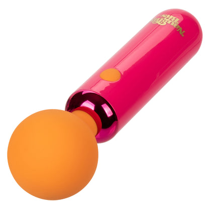 Naughty Bits Home Cumming Queen Vibrating Wand - Orange/pink