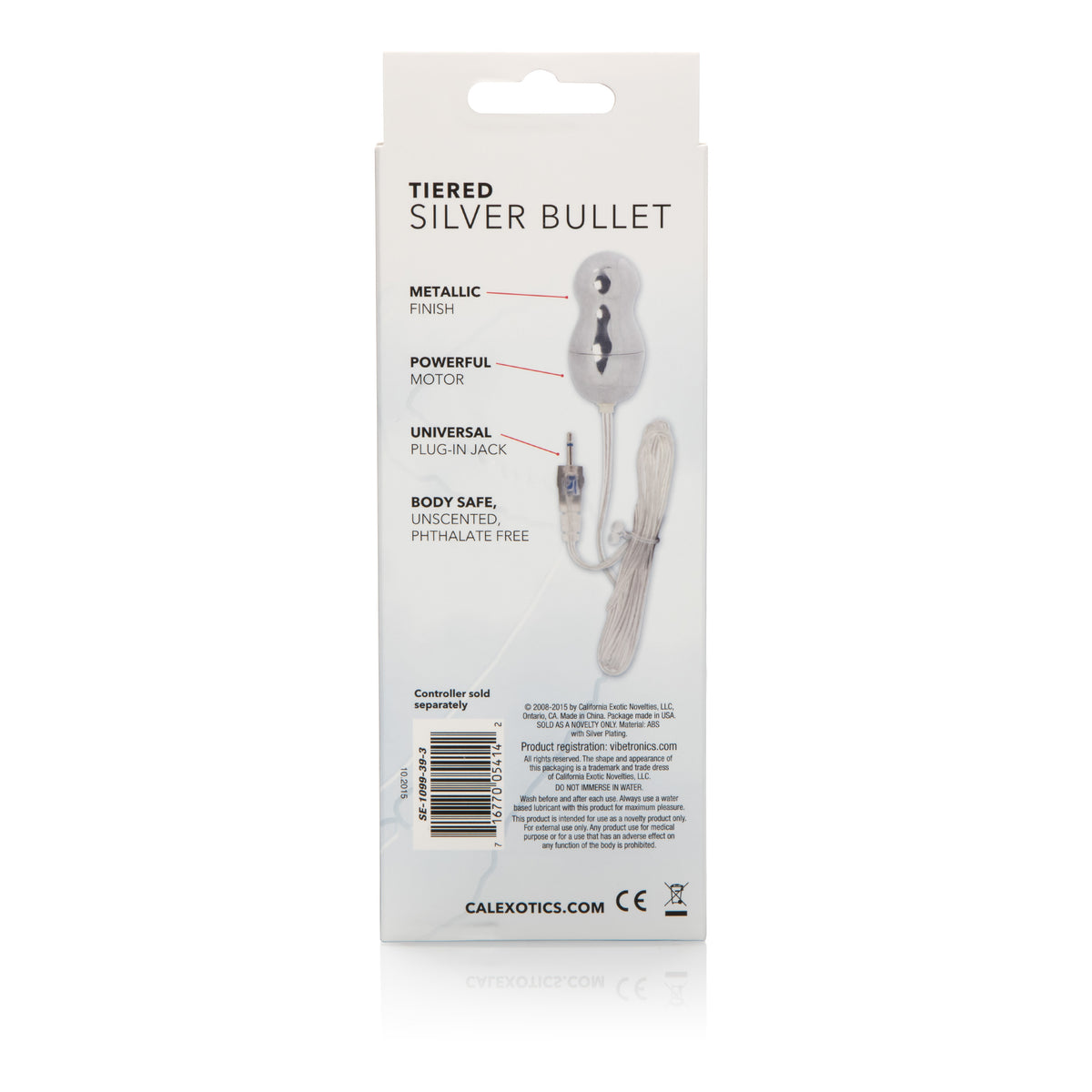 Sterling Collection Triple Tiered Silver Bullet