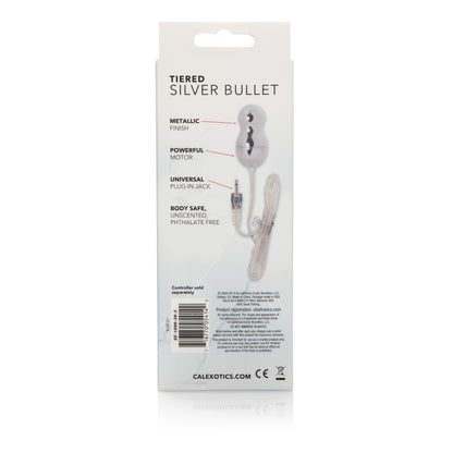 Sterling Collection Triple Tiered Silver Bullet