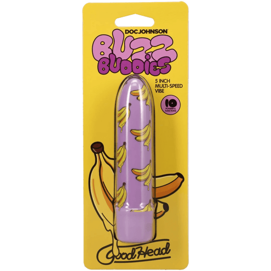Goodhead - Buzz Buddies - 5 Inch Muti-Speed Vibe Bananas - Vegas Back Room