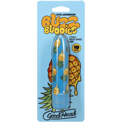 Goodhead - Buzz Buddies - 5 Inch Muti-Speed Vibe Pineapple - Vegas Back Room