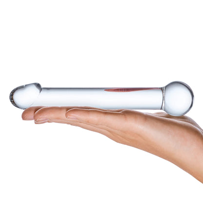 7 Inch Realistic Head Glass Dildo