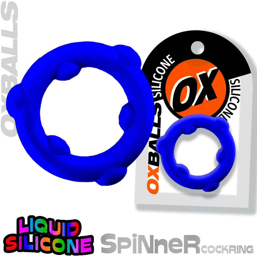 Spinner Single Silicone Ring - Glacier Silicone