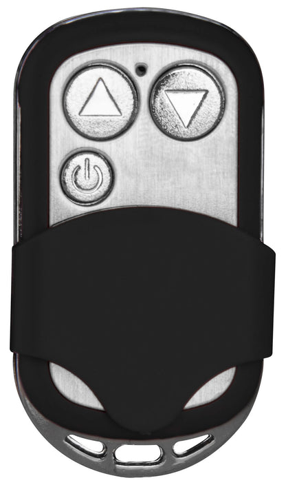 Exotic Vibrating Panty W / Wireless Remote Control Bullet and Metal Rings - Black