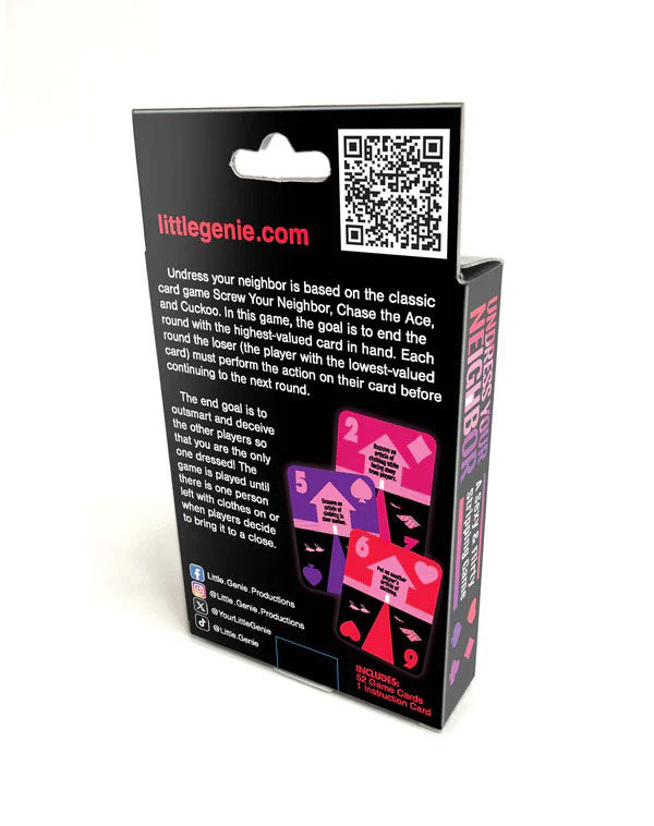 Undress Your Neighbor Card Game