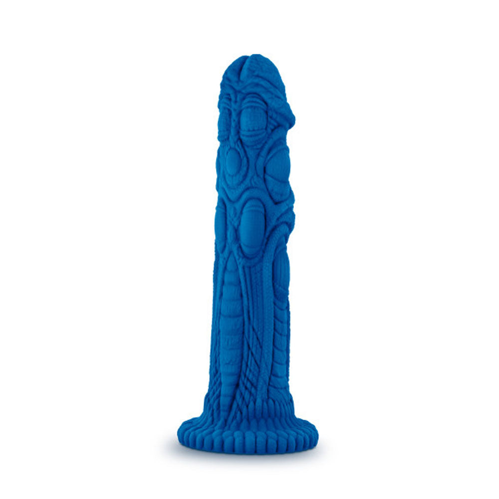 The Realm - Draken - Lock on Dildo - Blue
