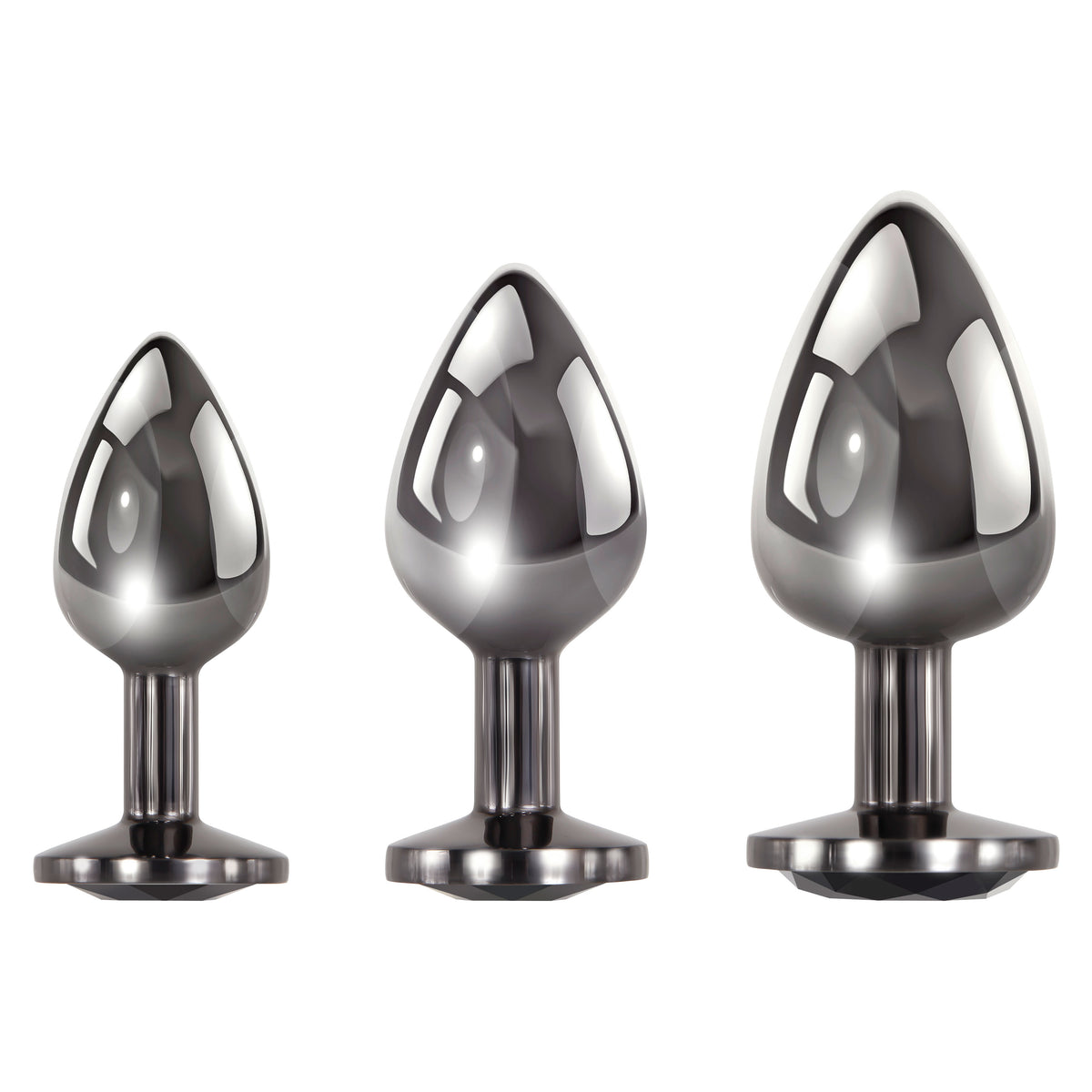 Black Gem Anal Plug Set