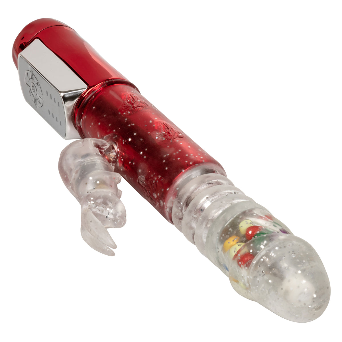 Naughty Bits Cumball Machine Thrusting Jack Rabbit Vibrator - Red