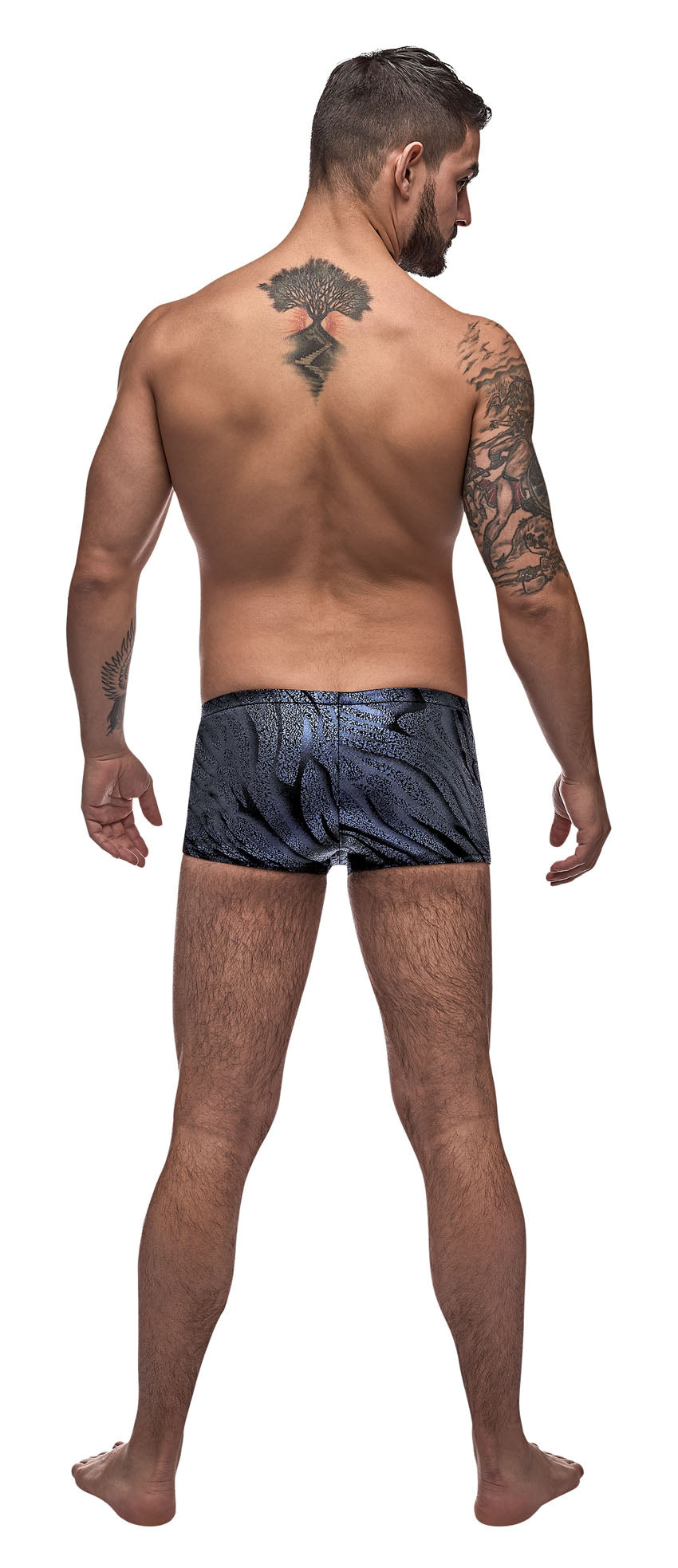 Blue Streak Mini Short - Blue - Extra Large