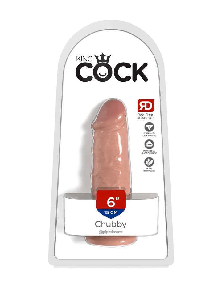 King Cock 6" Chub - Light - Vegas Back Room