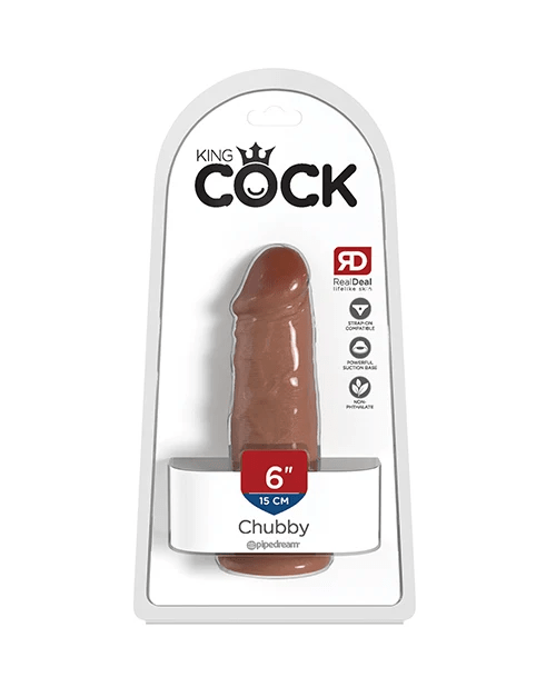 King Cock 6" Chub - Tan - Vegas Back Room