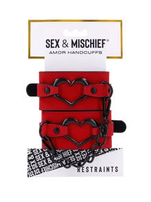 Amor Handcuffs - Red