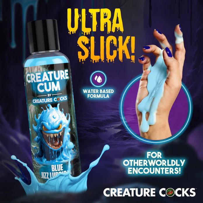 Creature Cum Blue Water-Based Lubricant 4oz