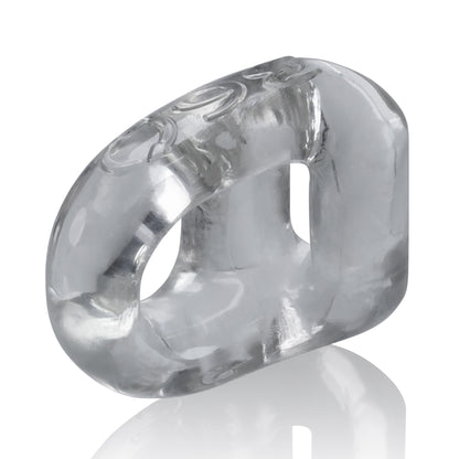 360 2- Way Cockring + Ballsling - Clear