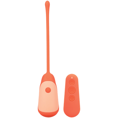 Mood - Play - Vibrating Egg With Remote Orange - Vegas Back Room