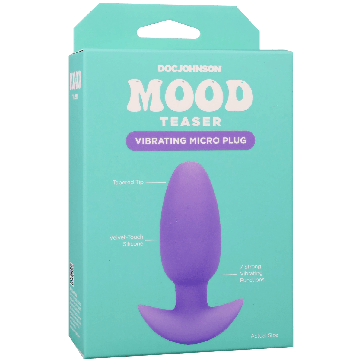 Mood - Teaser - Vibrating Micro Plug Lavender - Vegas Back Room