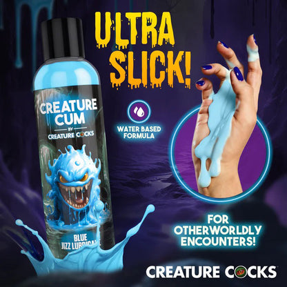 Creature Cum Blue Water-Based Lubricant 8oz